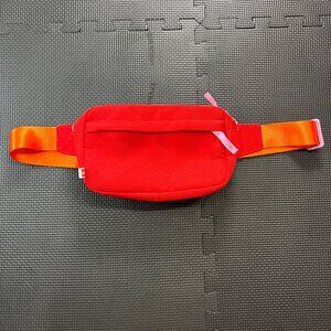 LEGO X Target Red Fanny Pack With Orange Adjustable Strap & Colorful Interior 10